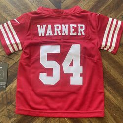 Warner Toddler Jerseys Sizes: 2T/3T, 4T/5T, 6T/7T