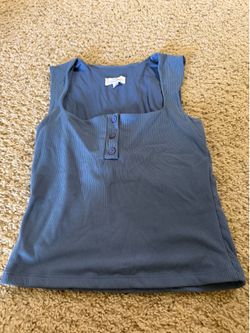 Blue tank