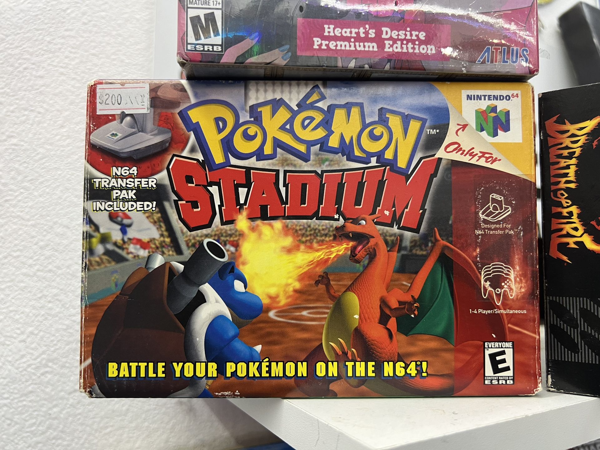 Pokemon Stadium Nintendo 64 CIB OEM