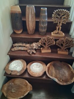 Lots of Handcrafted Wood Items