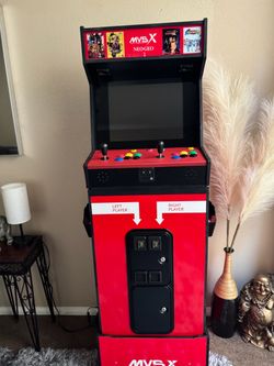 Custom arcade cabinet with $1500 in upgrades