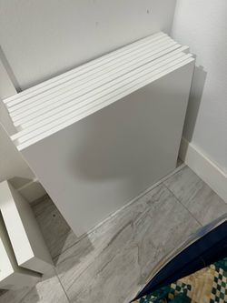 White Wood Shelving 405 Cabinets