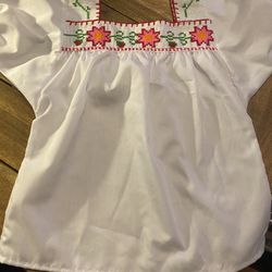 New Girls Mexican Shirts Size 4-12/14.