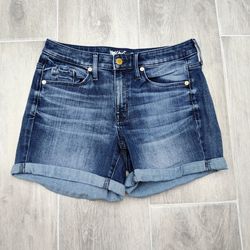 Mossimo Denim Cuffed Jean Shorts