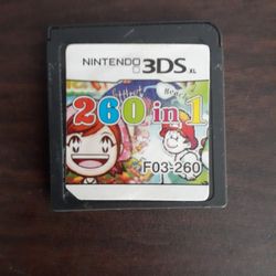Nintendo 3DS 260 In 1. 