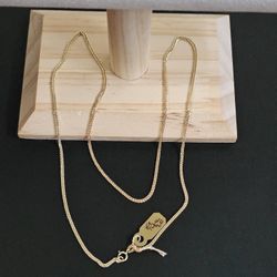 14k Gold Necklace 20 Inch