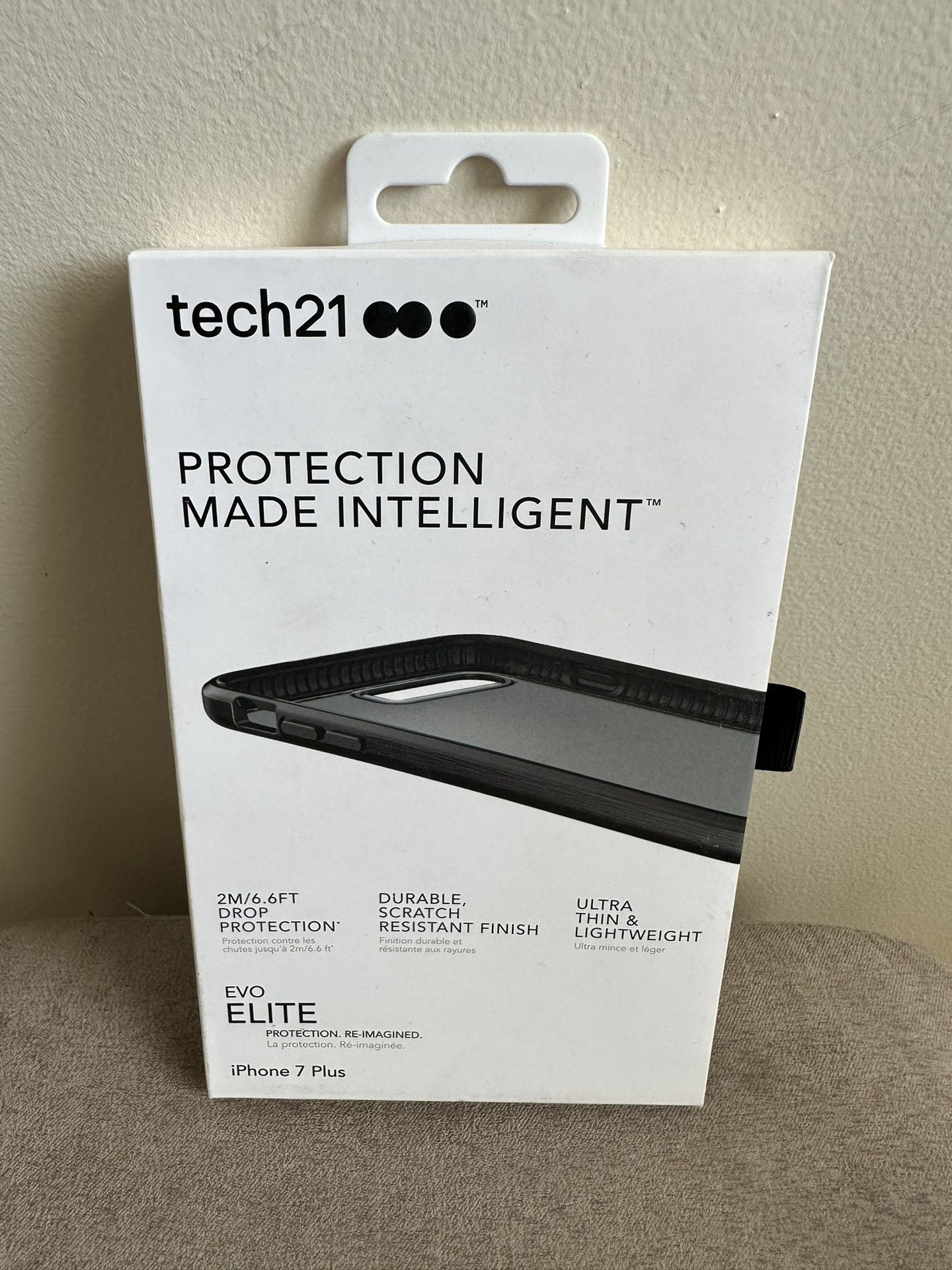 Tech21 EVO Elite Protection Made Intelligent for iPhone 7/8 Plus - Polished back