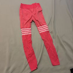 Hot Pink Leggings With Scrunch Butt Women’s Size Small