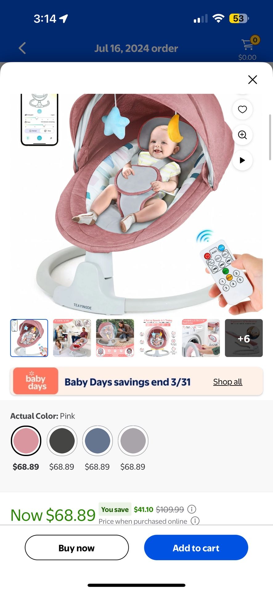 Baby Swing