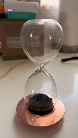 Magnetic Sand Hourglass