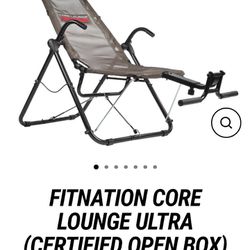 Abb Ultra Lounge Work Out Chair  Like New