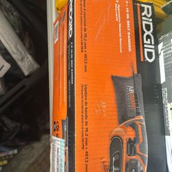 Ridgid Belt Sander 3x18 Inches