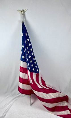 Annin Nylon US Flag with Flagpole