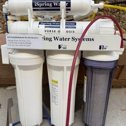 Reverse Osmosis filtration system 