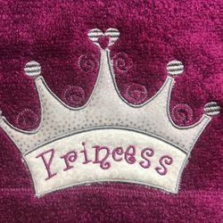 Embroidered Hooded Towel