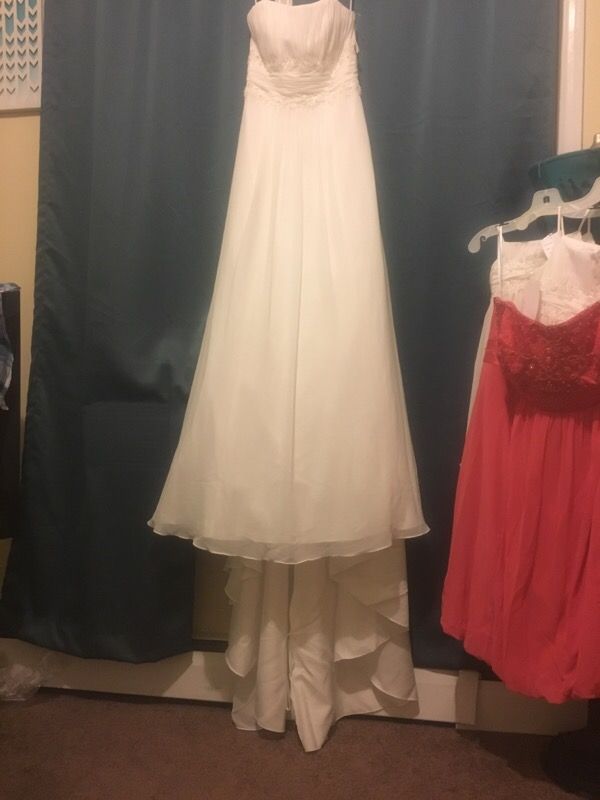 Never used wedding dress