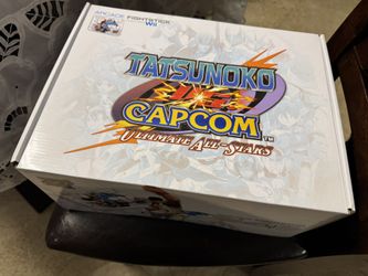 Nintendo Wii Tatsunoko vs Capcom Ultimte All Star Fight Stick Madcatz (2 Arcade  Sticks)