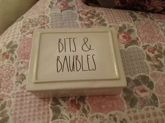 Rae Dunn cute box for jewelry