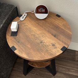 End Table With Outlets