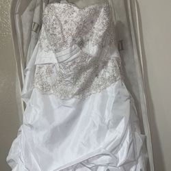David’s Bridal Wedding Dress.