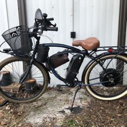 Cruiser Electric Bike 26” 1500W NEW LOWER SEAT POST
