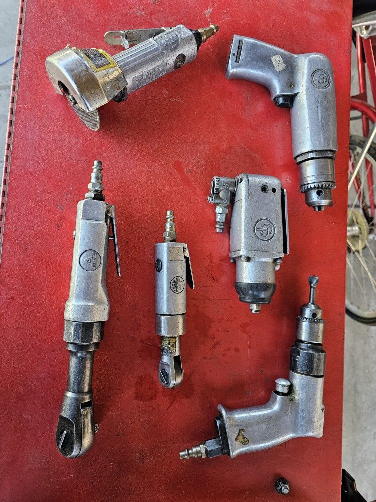 Air Power Wrenchs Tools 6 Set