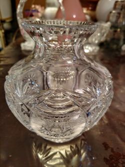 Lead Crystal Bud Vase