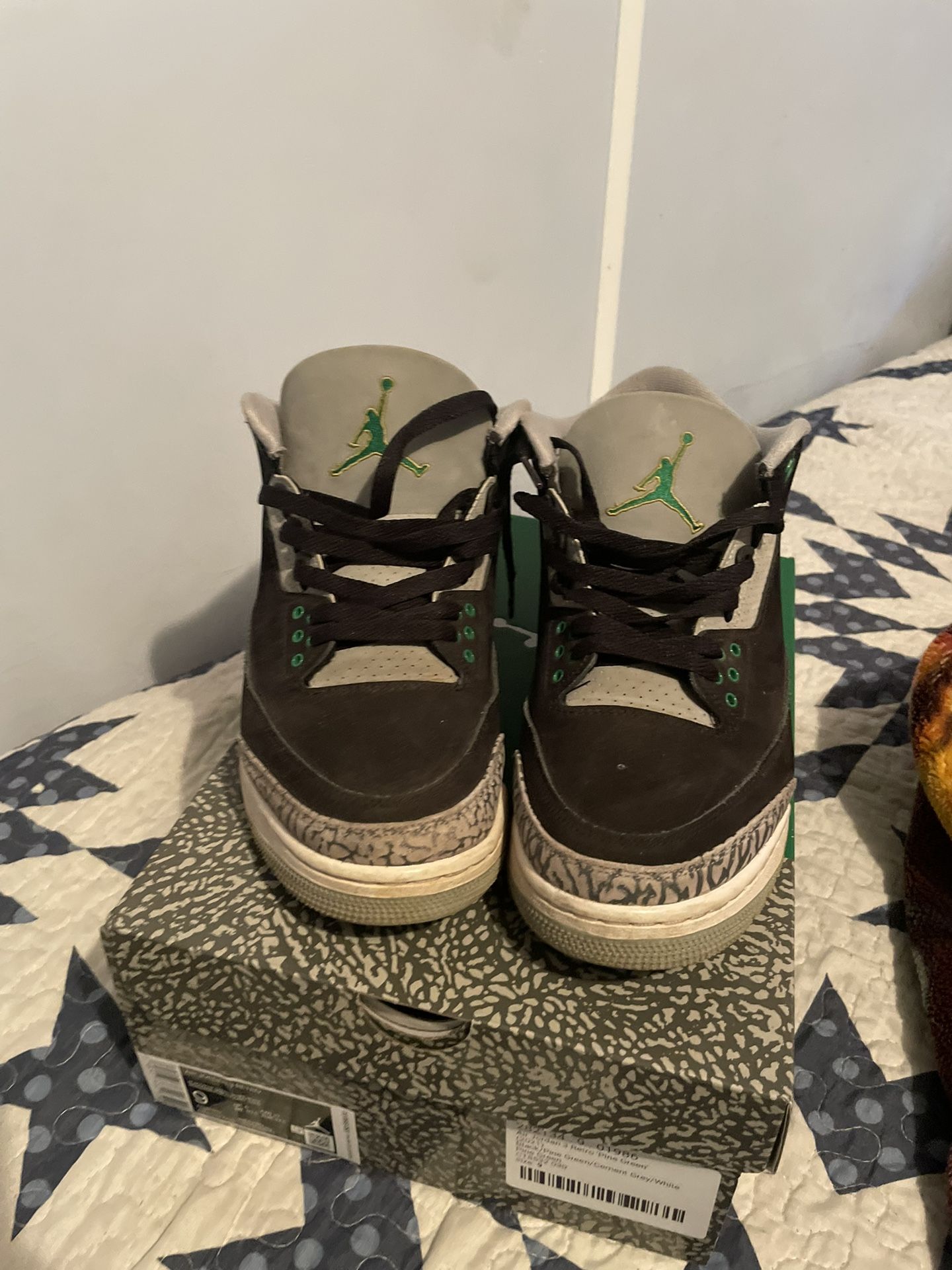 Pine green 3’s