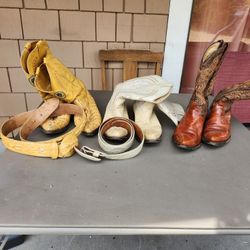 Cowboy Boots And Belts
