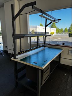 metal shop working table