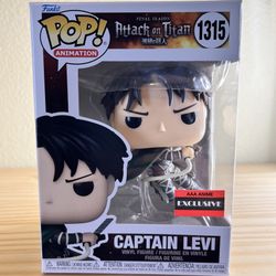 AOT: Captain Levi Funko Pop! Exclusive 