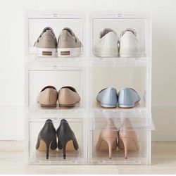 Container Store Drop Front Shoe boxes 