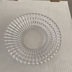 Glass Dish Candle Holder