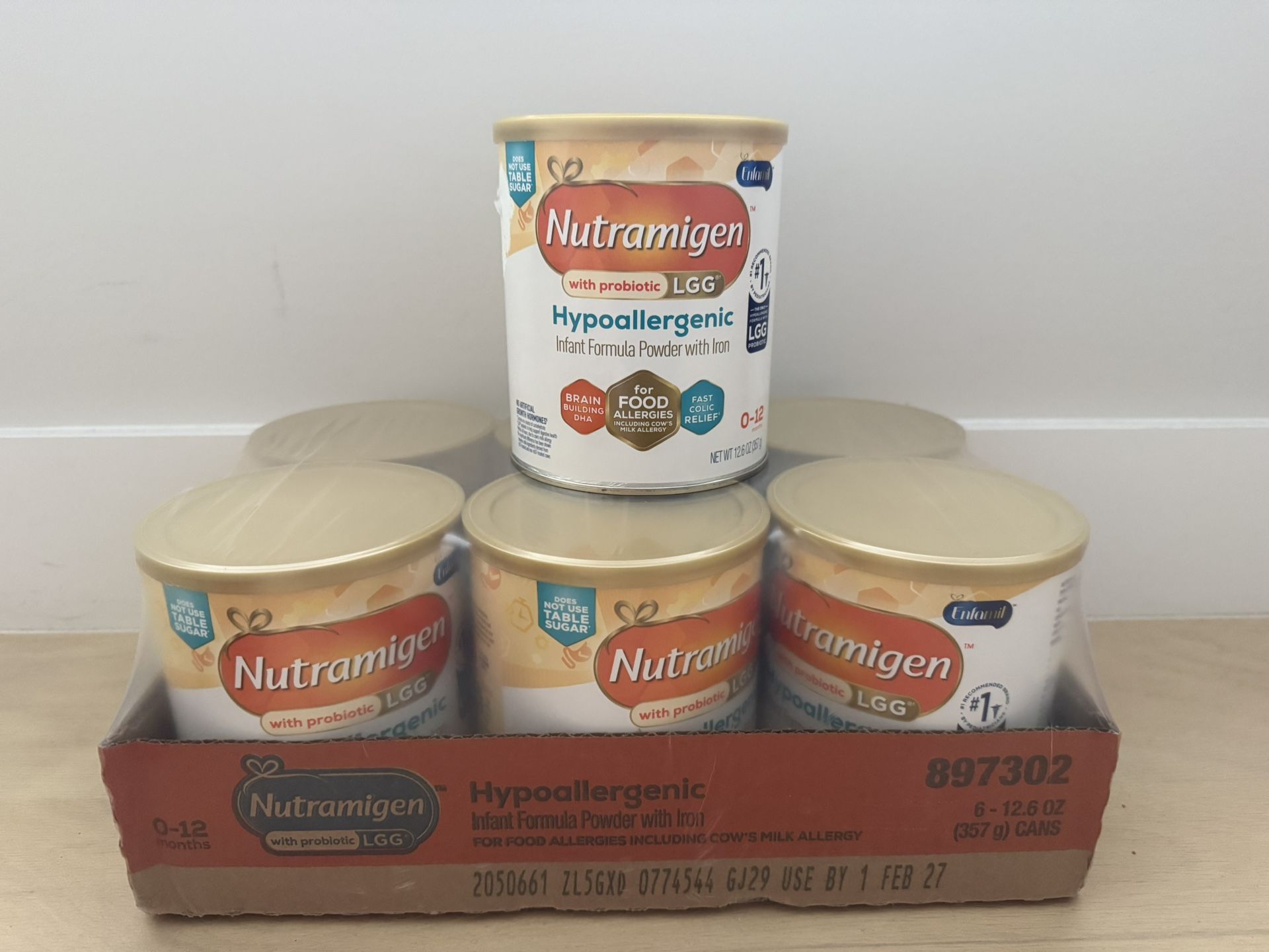 1 can of Nutramigen Hypoallergenic Infant Formula can