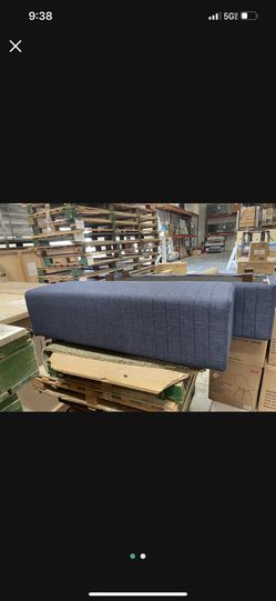 Blue Bench/Ottoman