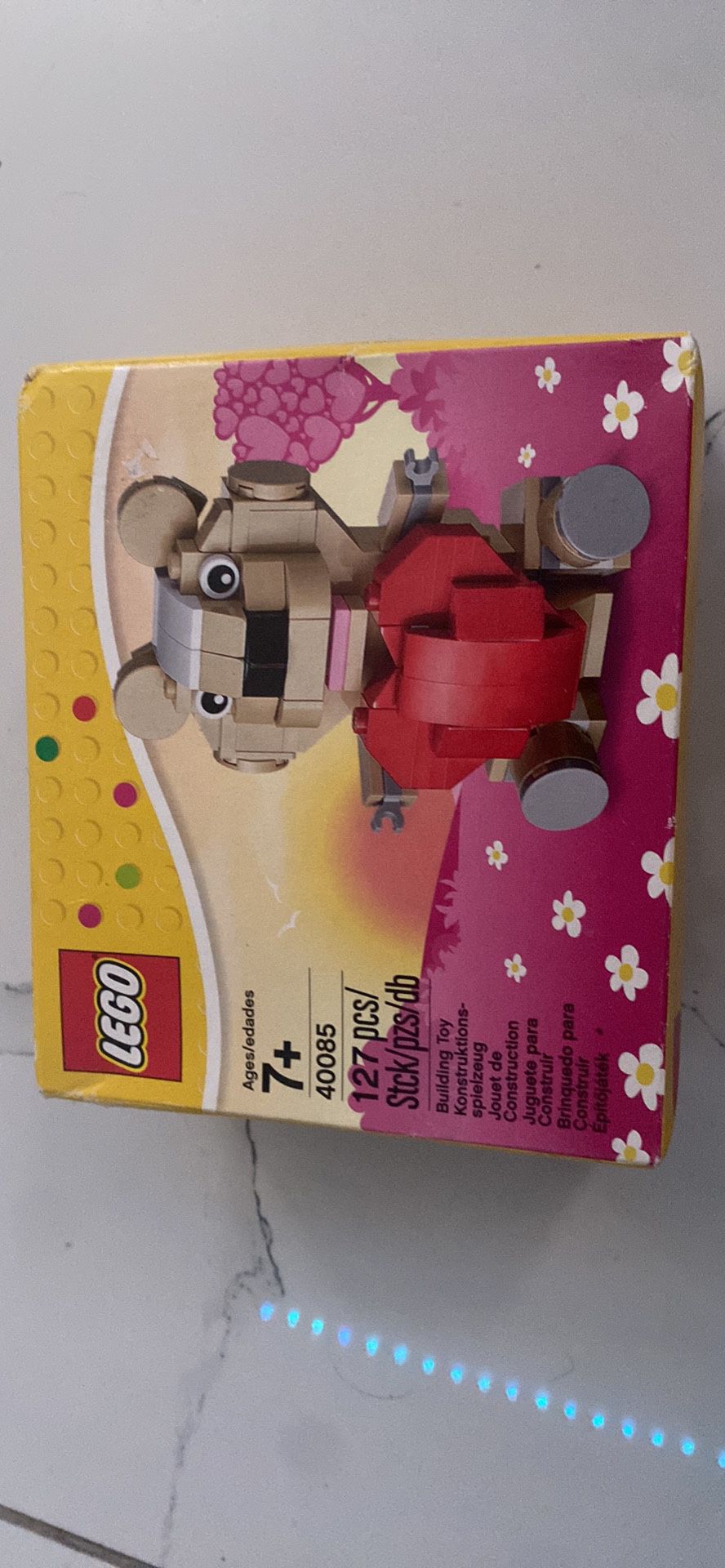 Retired Lego Valentines Bear