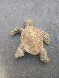 Wall Decor Clay Turtle 