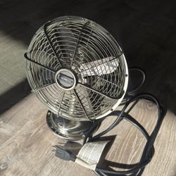 Two High Velocity Table Fans
