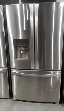 Kenmore 3 Door Stainless Steel Refrigerator
