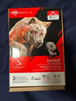 NEW Seagate 8TB NAS