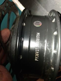 36 volt  ebike hub motor