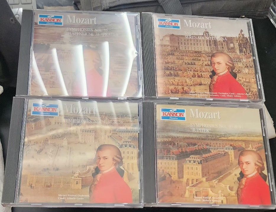 Mozart Symphonies Of The Master Disc 4 CD Symphony see pictures