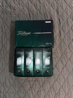 All new Titleist AVX golf