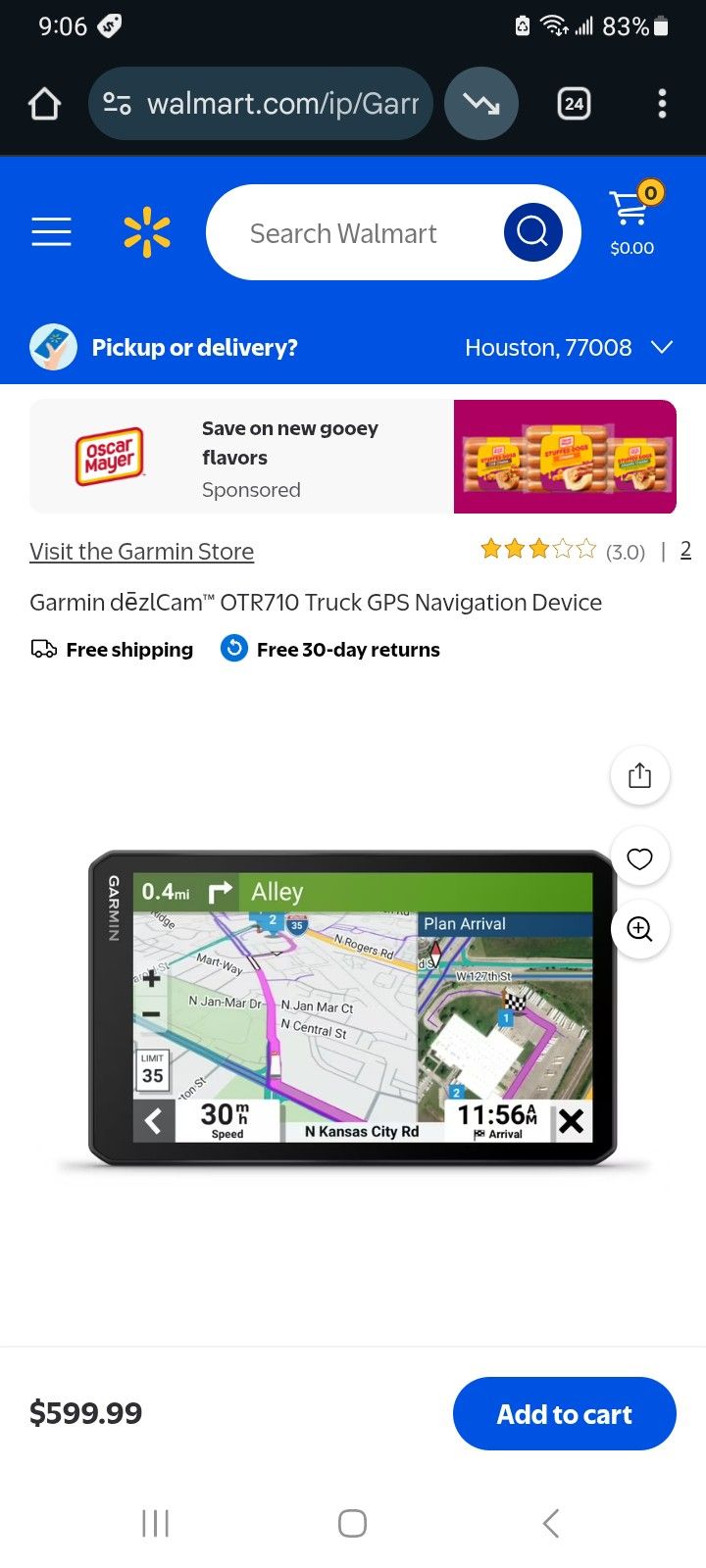 Garmin Truck Navigator 7 Inch