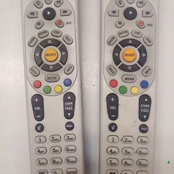 Direct TV Two Remotes