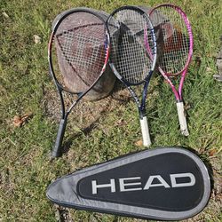 Wilson/Head/Triumph Tennis Rackets 