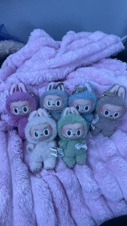 Full Macaron Labubu Set