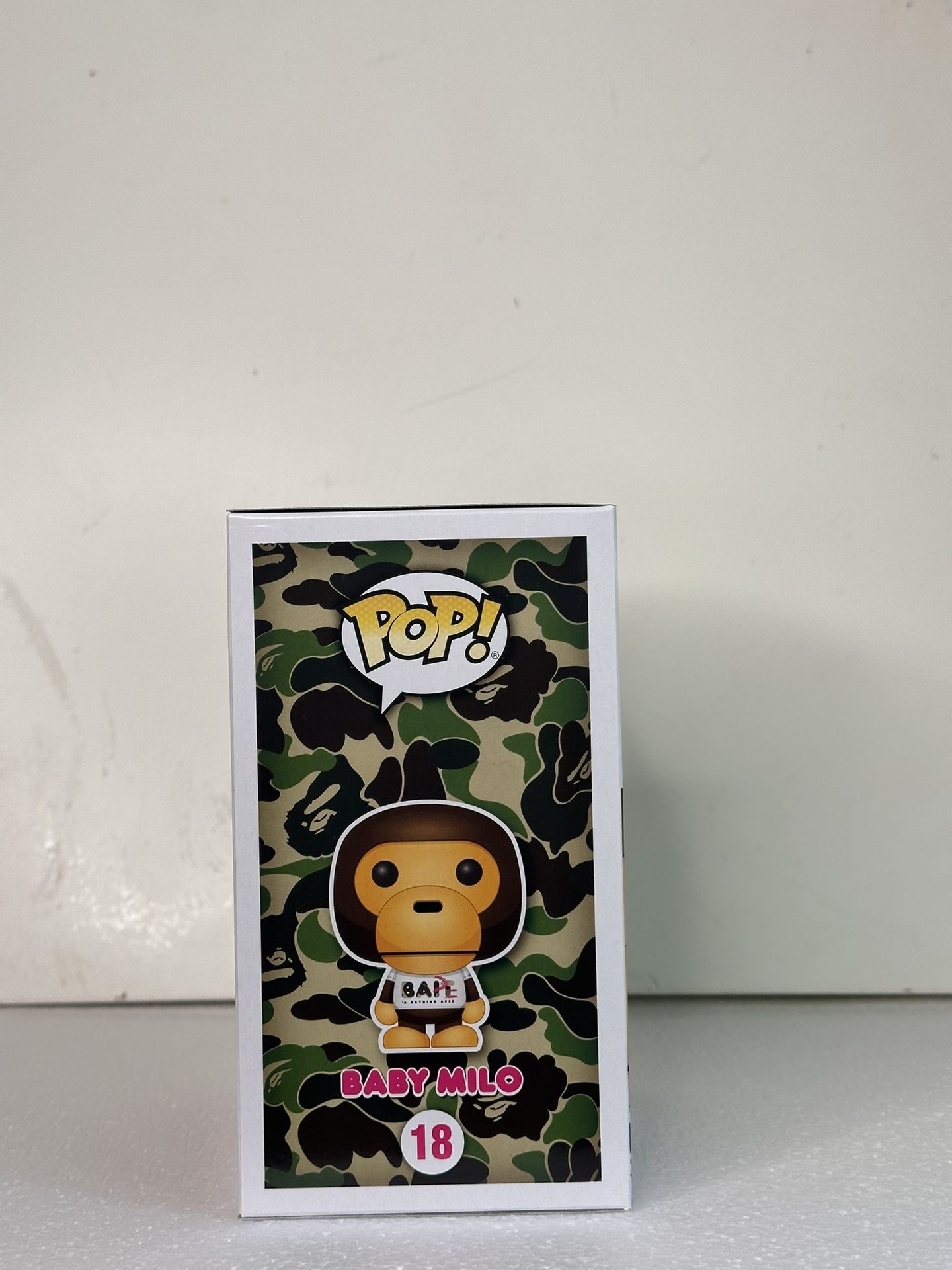 Funko Pop Baby Milo Bape Bait Exclusive Flocked Variant 18