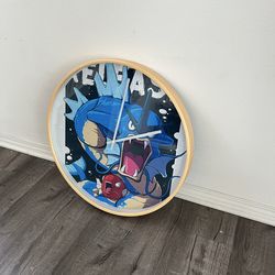 Pokemon wall clock 24”