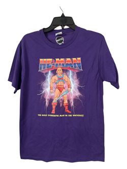 Men’s  He-Man The Most Powerful Man In The Universe T-Shirt Size Small